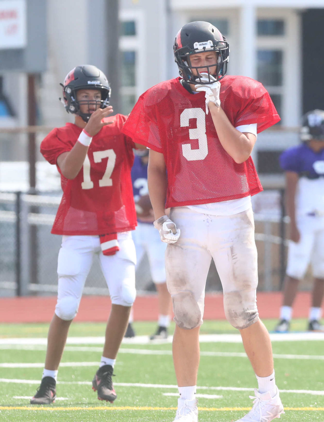Ocean City Football scrimmage